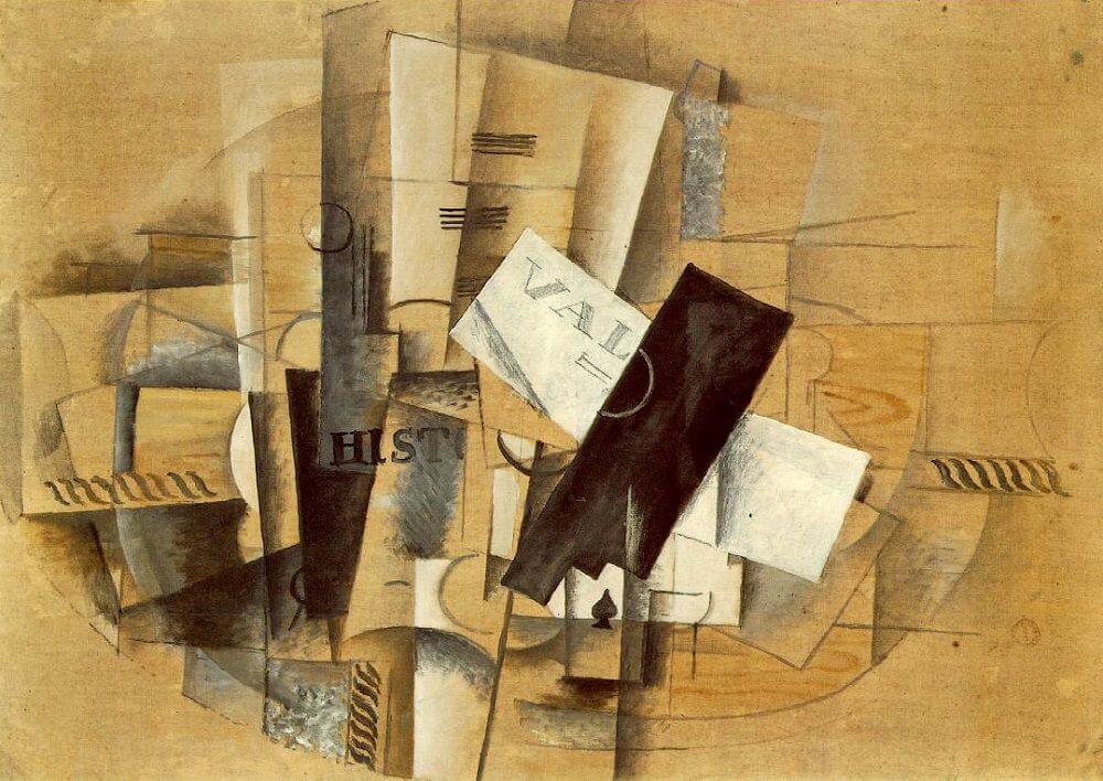 Gueridon, 1913, by Georges Braque