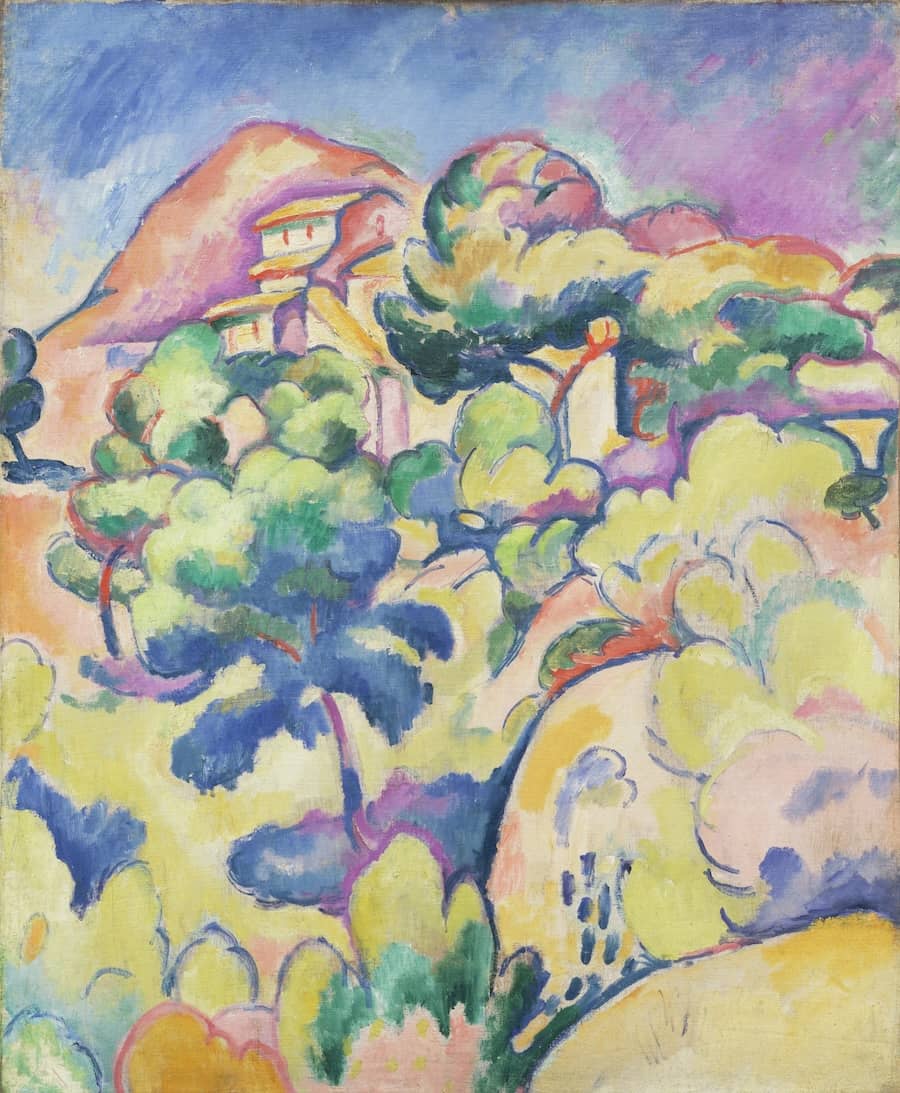 Landscape at La Ciotat, 1907 by Georges Braque