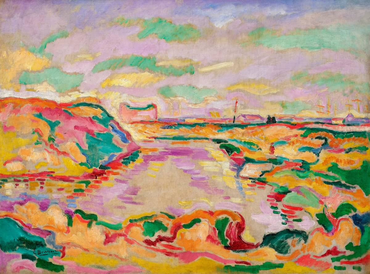 Landscape near Antwerp, 1906, by Georges Braque