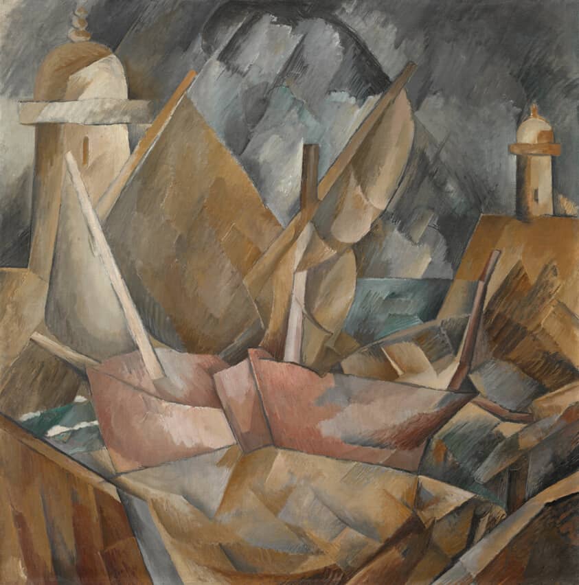 Little Harbor in Normandy, 1909 by Georges Braque