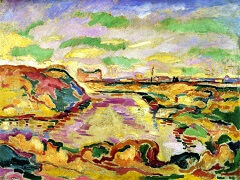 Landscape near Antwerp by Georges Braque