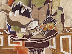 The Round Table by Georges Braque